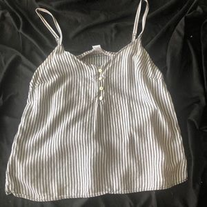 Striped noodle striped shirt